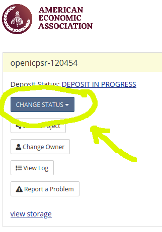 submit project